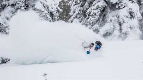 Chest deep at Fernie Alpine Resort, British Columbia