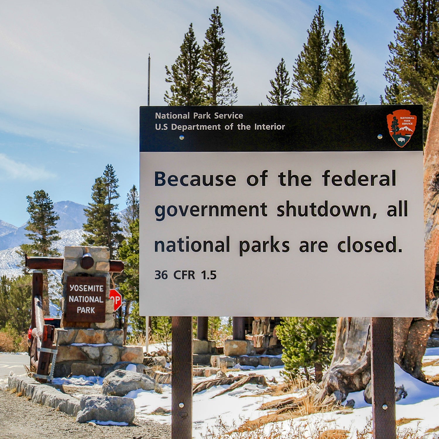 More than 400 parks closed the last time the government shut down.