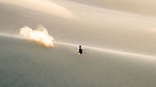 Candide putting on a show for the camera, as always.