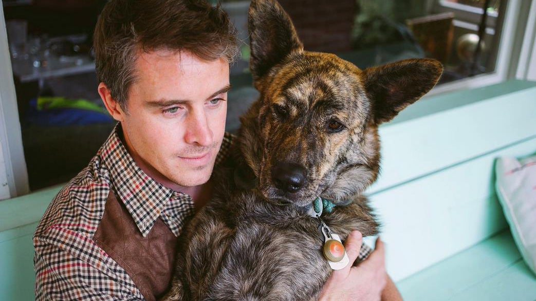 Wiley doesn't really like to sit in my lap, but he still puts up with it almost every day.