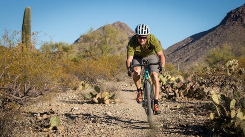 Tucson is an outstanding spot for a bike like the Grimes because the desert-baked pavement is often rutted and beat, the shoulders can be hard-packed dirt and sand, and there鈥檚 tons of flat, fast, sinuous single track that鈥檚 probably more fun on this than any mountain bike. At 21 pounds, this isn鈥檛 the lightest bike, nor is it the most cutting edge, but I love it because it鈥檚 pretty affordable (complete builds start at $2,950; ours goes for $5,600), hard-wearing, and just as nice to look at as any of the carbon super machines. It鈥檚 also high-performance without being pretentious. If I were looking for one bike that could do it all, this would be high on my list.