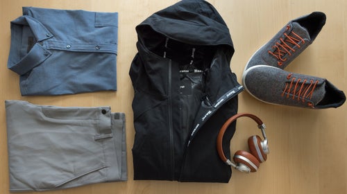 This kit delivers all the features you like in the backcountry with style that works in the city.
