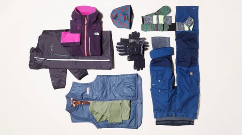 In variable conditions, layers are always the key to keeping cozy.