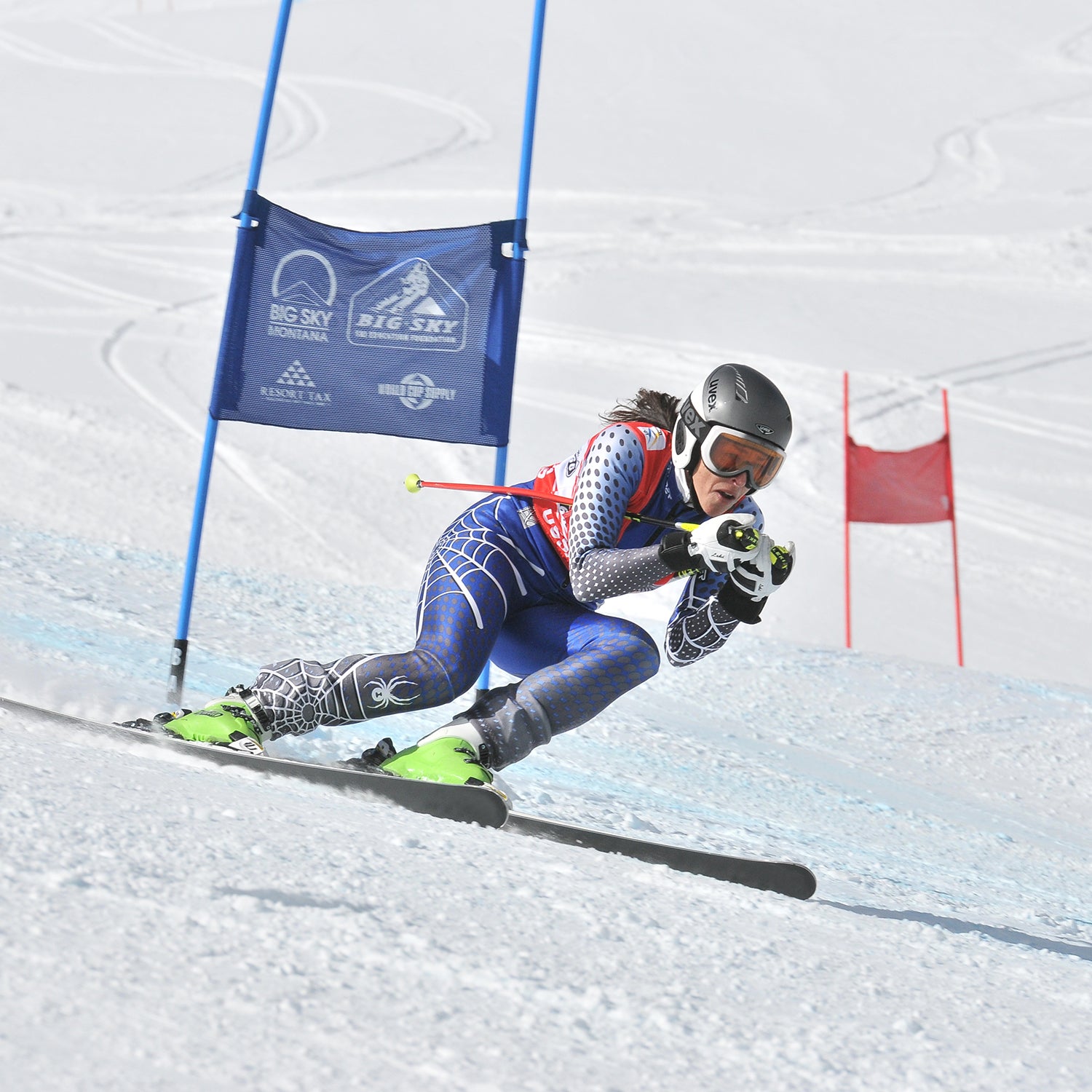 Lisa Ballard is the current super-G world champ. She’s 56 years old.