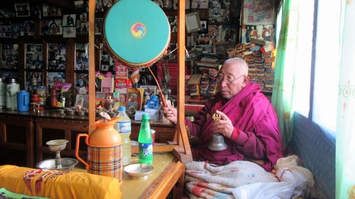 Lama Geshe, whose blessing many Everest climbers sought, died February 12 at 87.