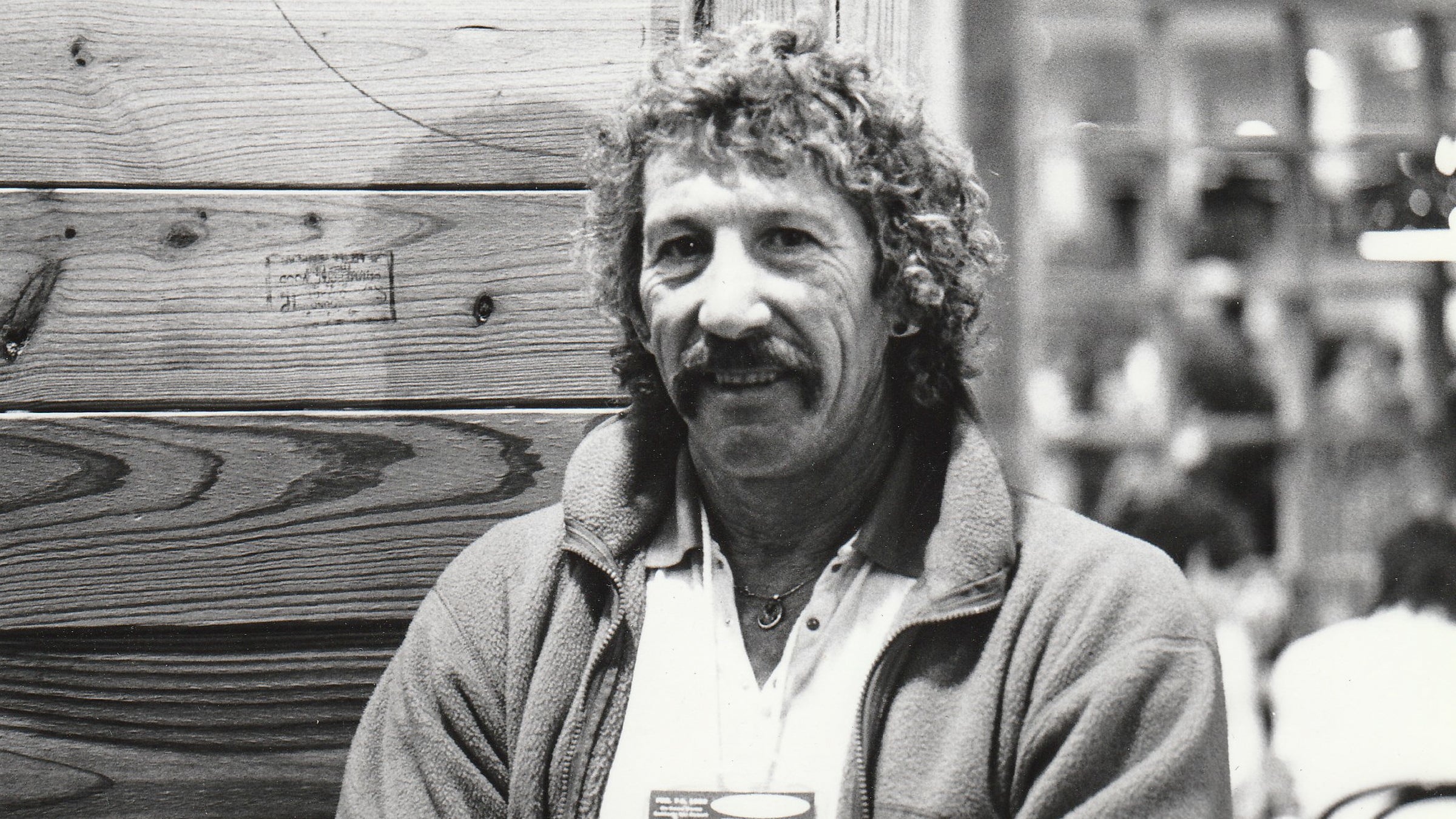 Jim Bridwell visits the Salt Lake trade show circa 1990.