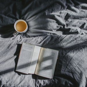 sleep; bed; coffee; book