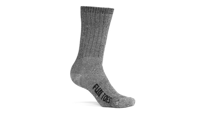 FUN TOES Men's Hiking Crew Merino Wool Socks 6  