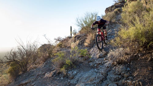 From the nasty, barbed plant life to the serrated rocks that litter the roads and trails, everything in Tucson is out to shred your tires, which makes our dearth of flats even more impressive.