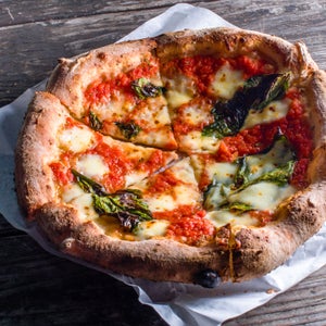 It’s carby. It’s got some protein. You can put veggies on it.