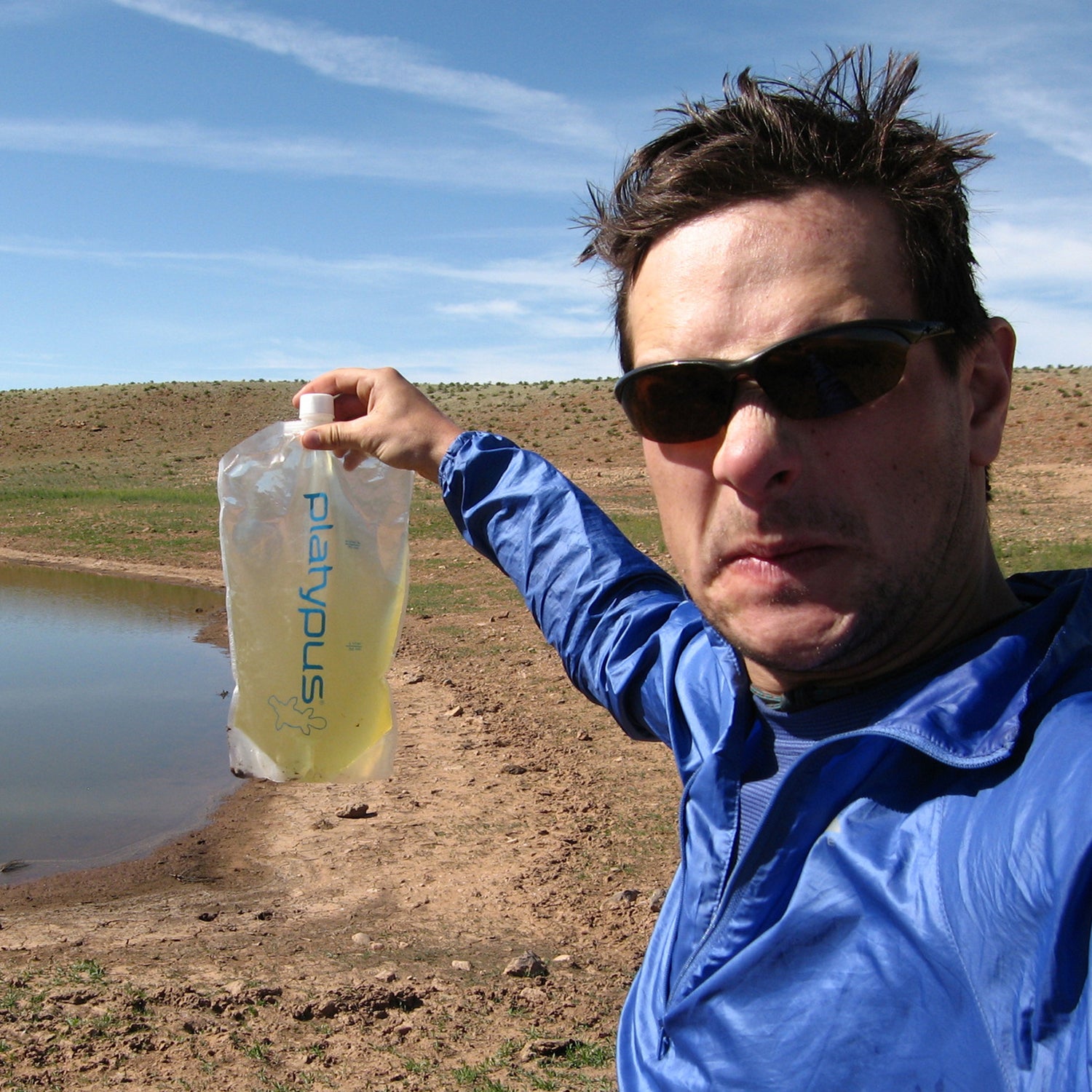 There was little doubt if I needed to purify the water from this stock tank on Arizona’s Coconino Plateau.