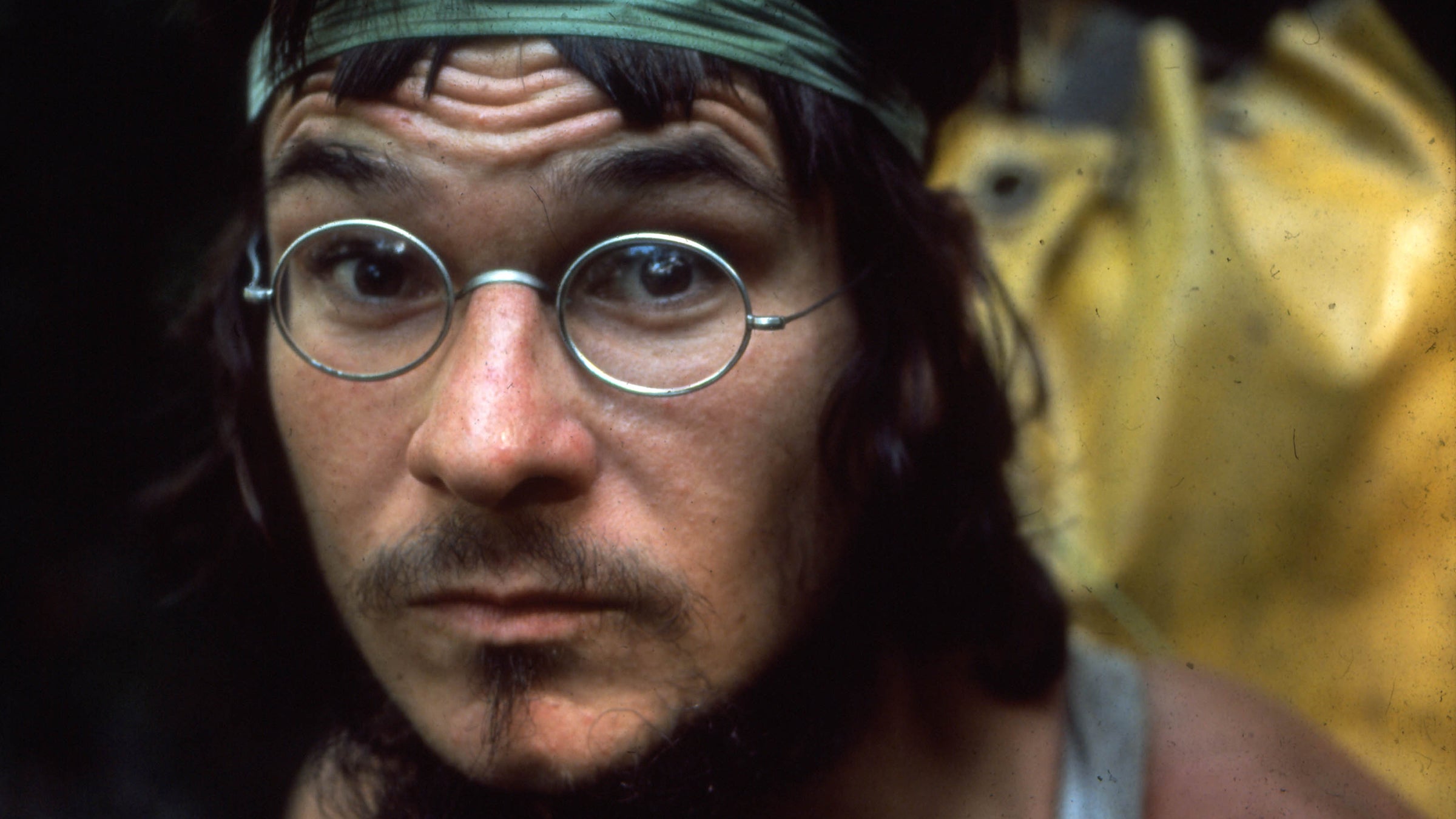 Bruno Manser in Sarawak, Malaysia, 1986.