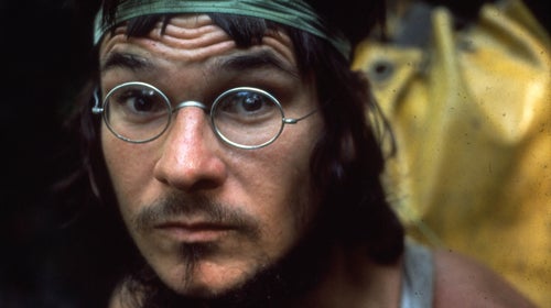 Bruno Manser in Sarawak, Malaysia, 1986.