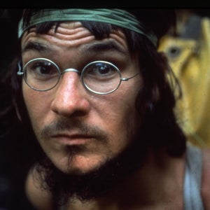 Bruno Manser in Sarawak, Malaysia, 1986.