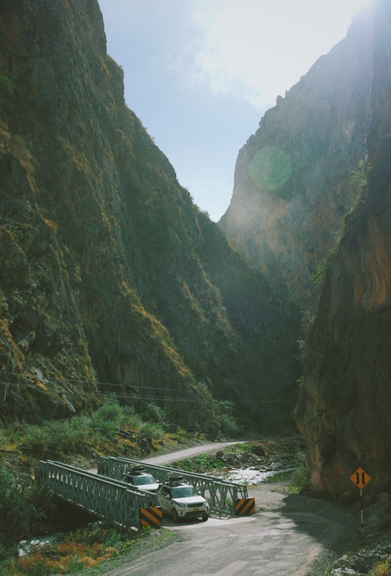 Driving in Peru is just like driving in the United States: You cover a lot of miles on pavement to string together good sections of off-roading.