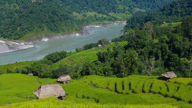 Siang River valley, Arunachal Pradesh