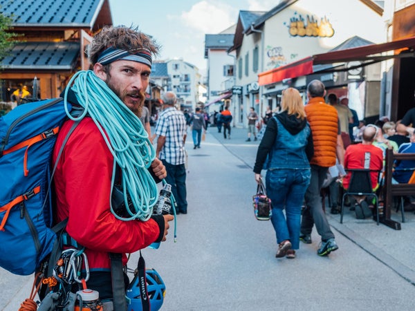Christian, dressed for a night on the town.