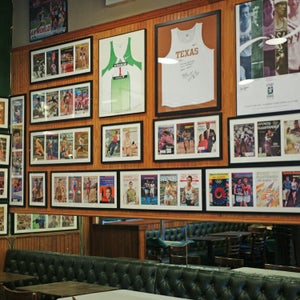 Unsurprisingly, running is a dominant theme of the Coogan’s décor.