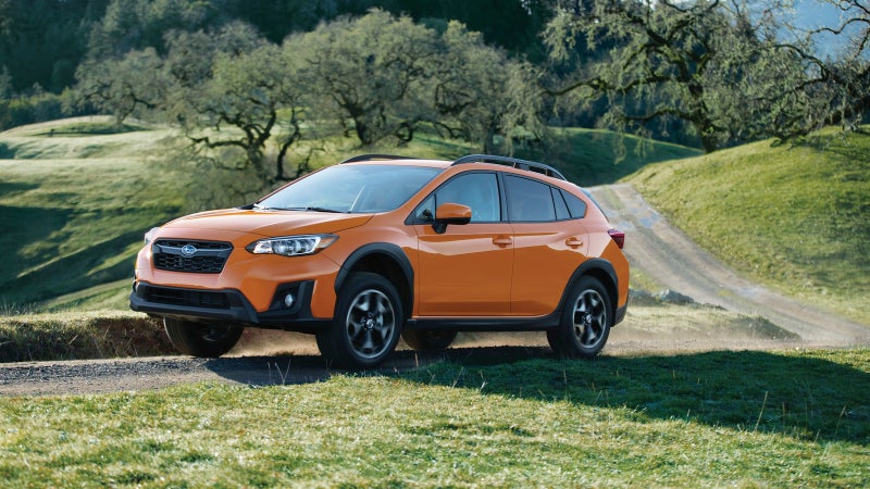 With 8.7 inches of ground clearance, the Crosstrek actually has a little more room underneath than a Jeep Grand Cherokee.