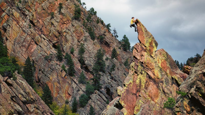 Gobright soloing during the filming of 'Safety Third.'