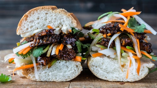 Smoky banh mi, from the 'Field Roast' cookbook.