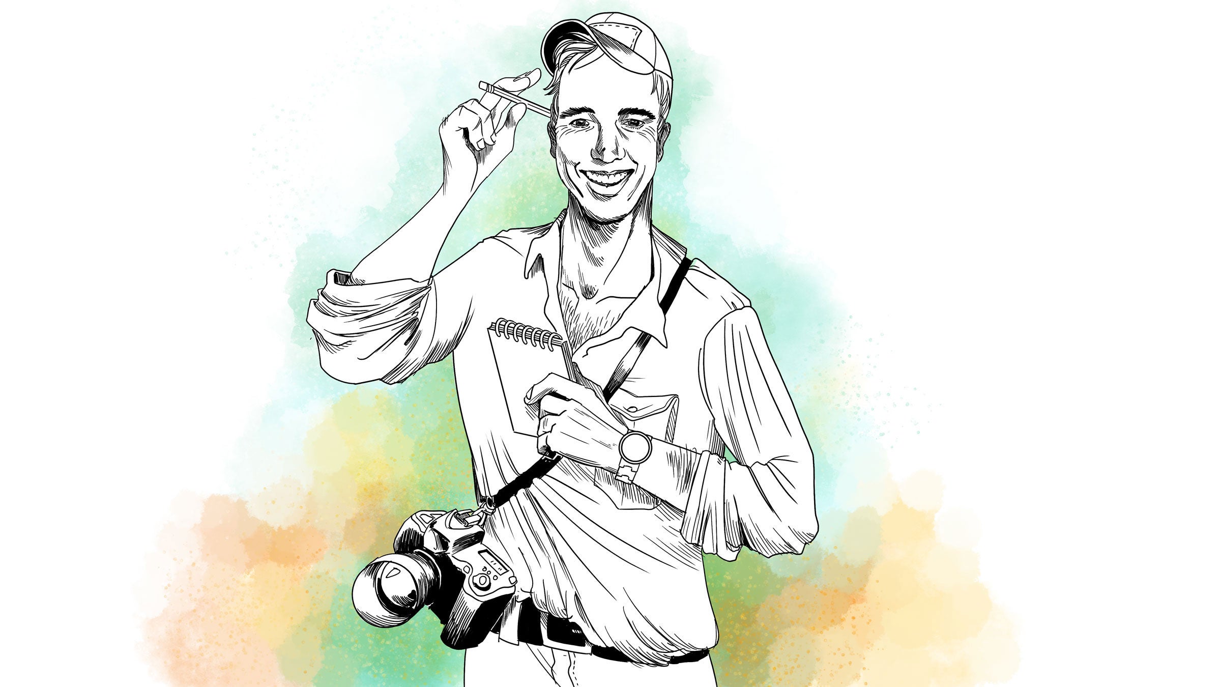 Dan Buettner illustration