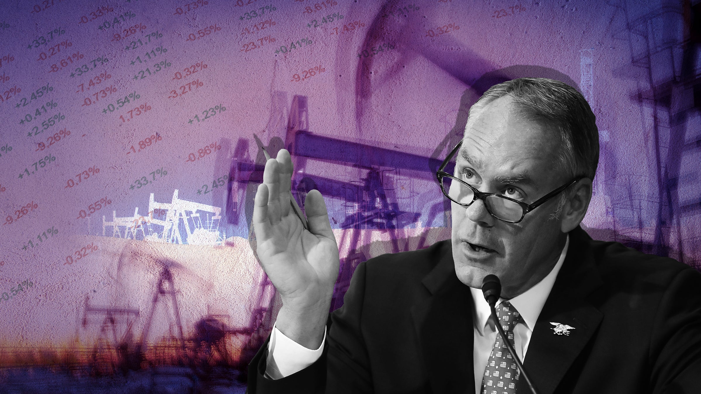 Interior Secretary Ryan Zinke testifies during a Senate Energy and Natural Resources Committee hearing on Capitol Hill, on June 20, 2017 in Washington, DC.