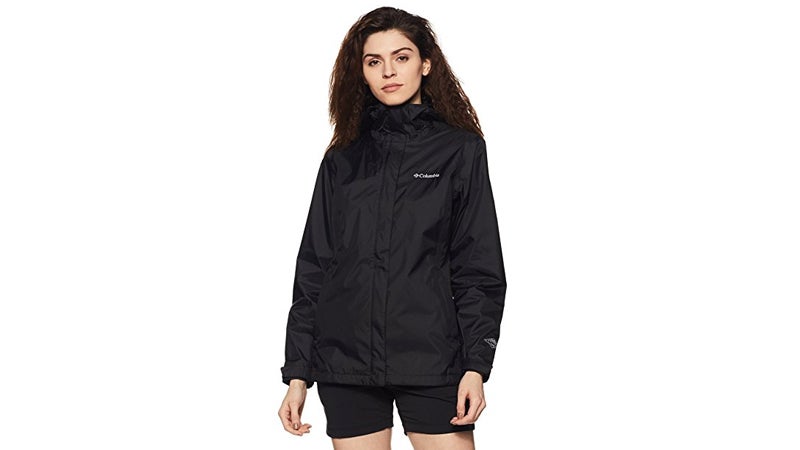 Columbia Women's Arcadia II Waterproof Rain Jacket - Black