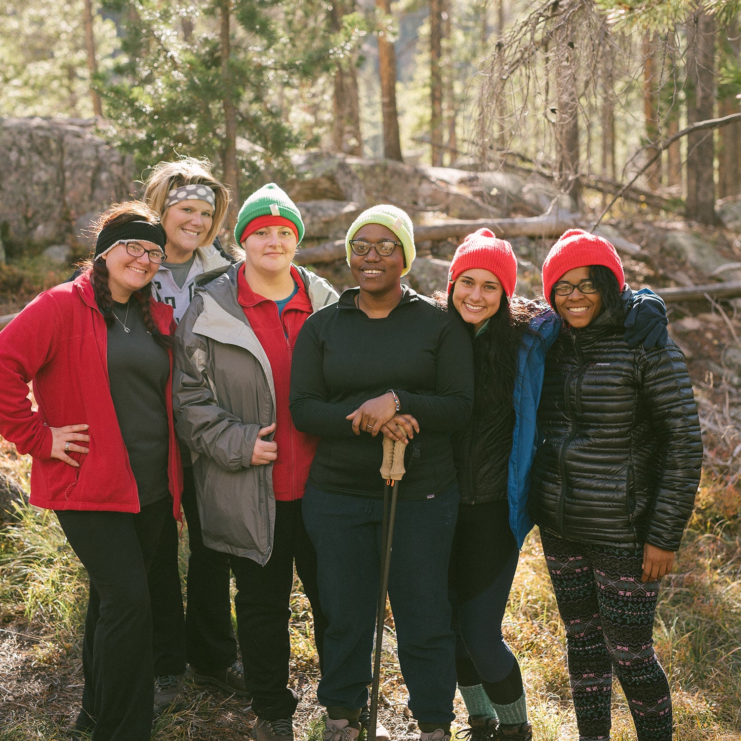 The Georgia women hiking in Colorado’s Indian Peak Wilderness