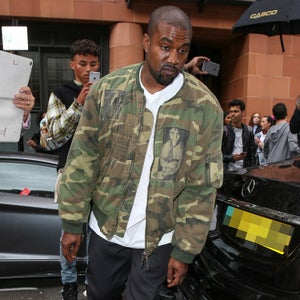 Kanye West seen at C London restaurant on May 21, 2016 in London, England