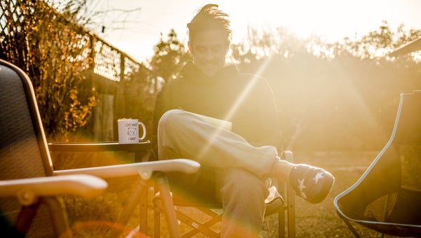 When your chair is going straight from the car to the campsite, comfort is key.