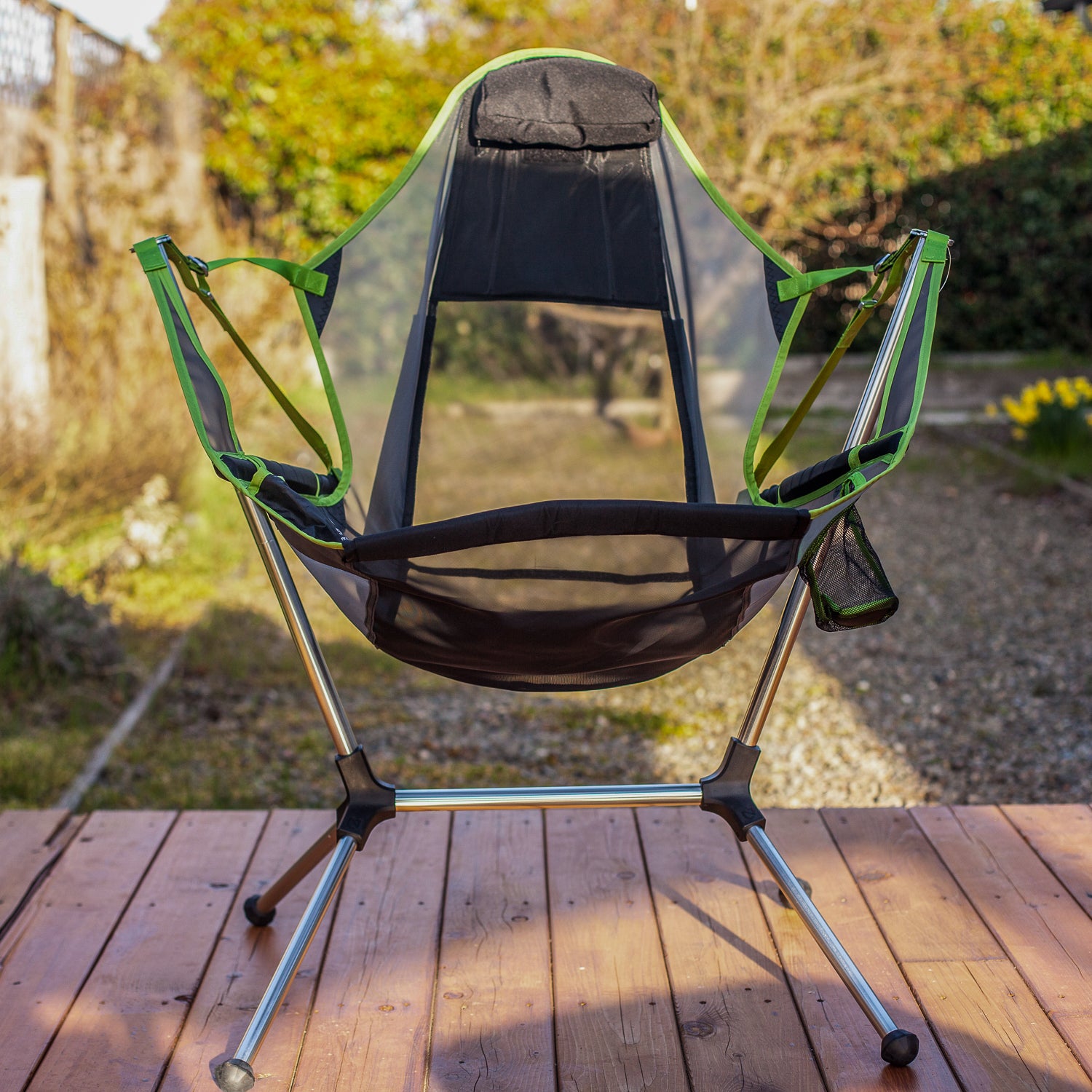 Luxury camp chair online rocker