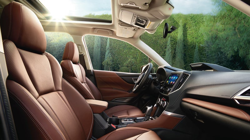 The new interior is much larger, and looks like it's made from much nicer materials.