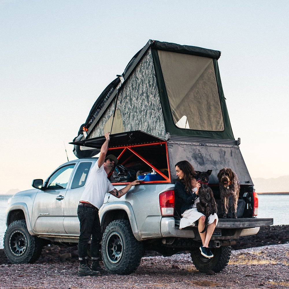 Pioneer Softshell Rooftop Tent - Cascadia Vehicle Tents