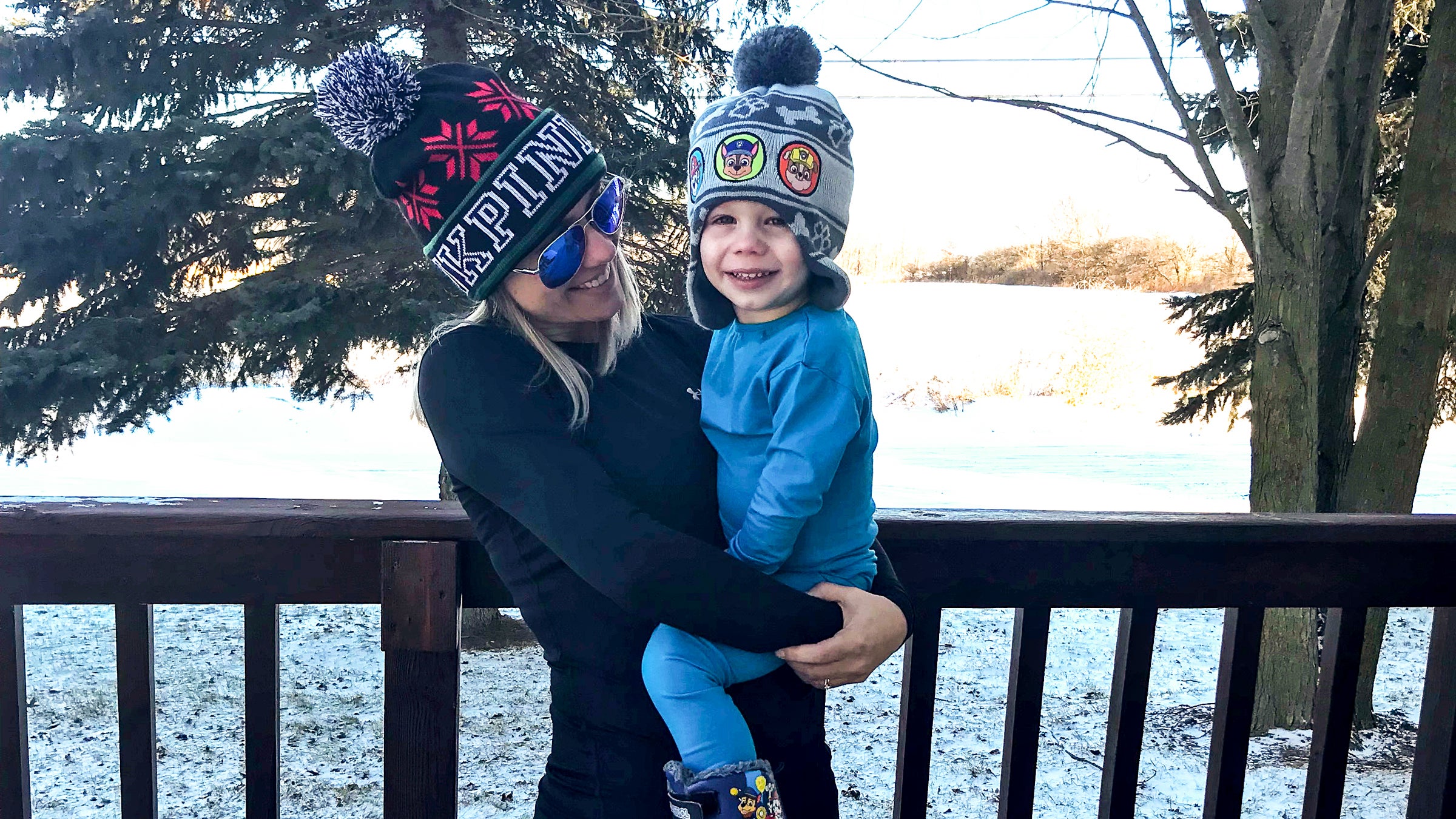 Graphic designer Shannon Visteisen wanted to create a line of kids base layers that would grow with her son, Gunner. 