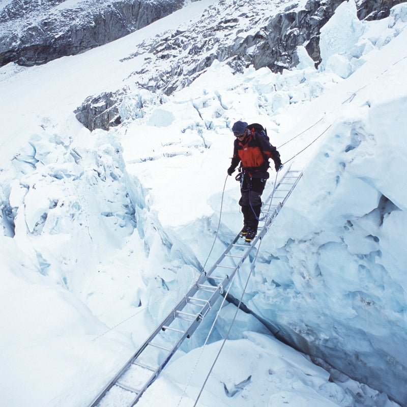 Navigating the Khumbu Icefall