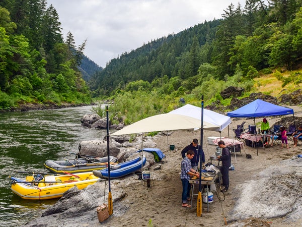 For a gourmet camp meal, take some tips from the pros.