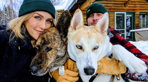 Our little family, in Montana.