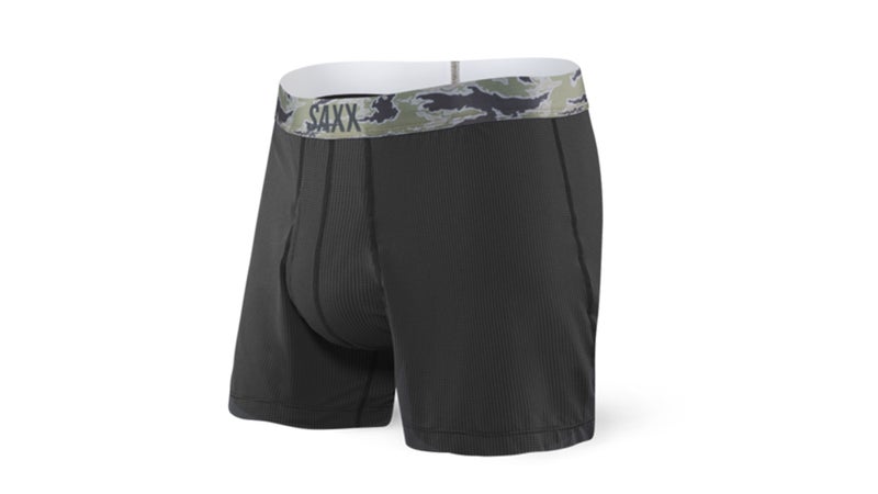 Quest Boxer Brief in Dark Charcoal II by SAXX Underwear Co