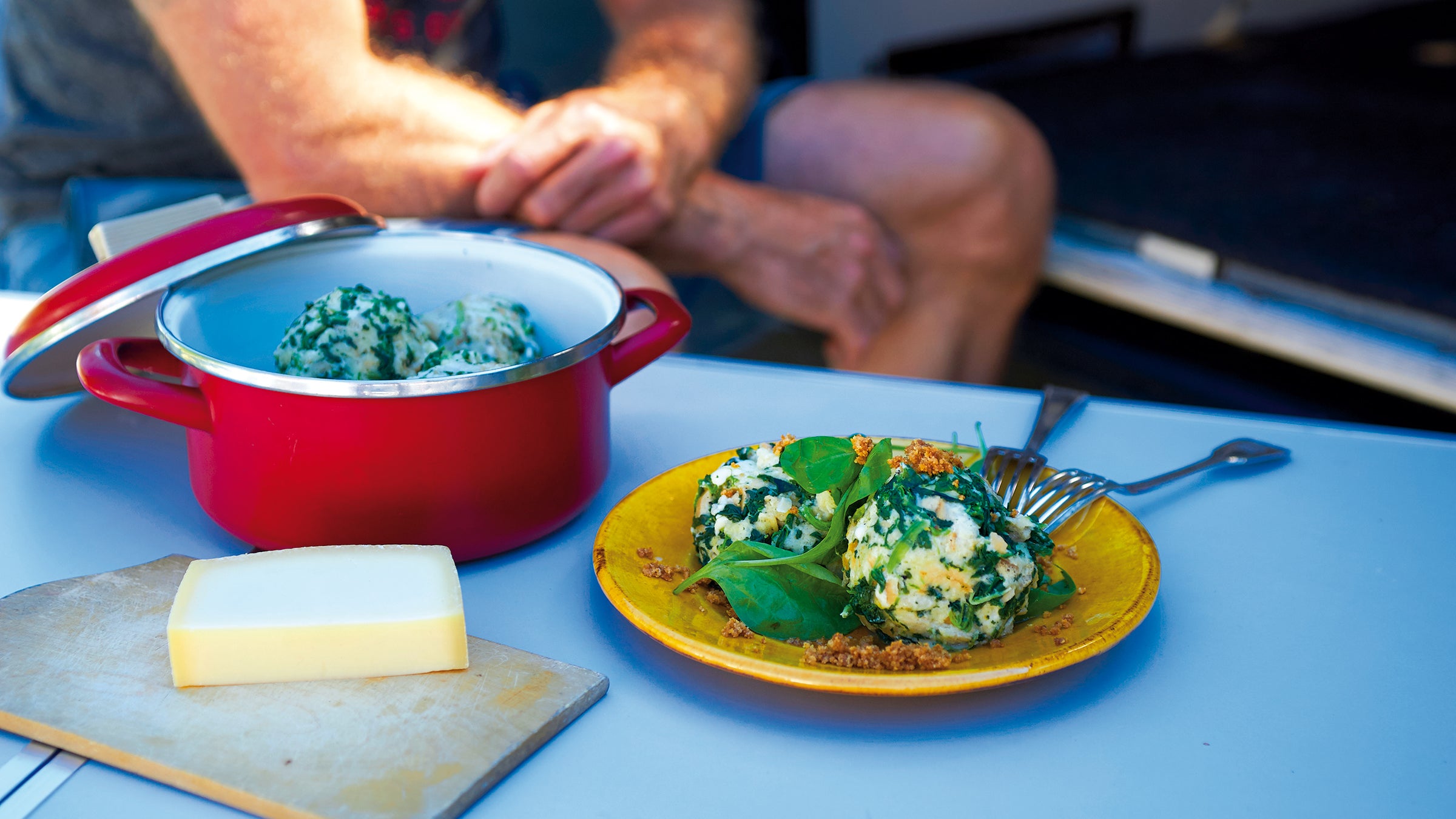 Embrace the art of a home-cooked meal while on four wheels.