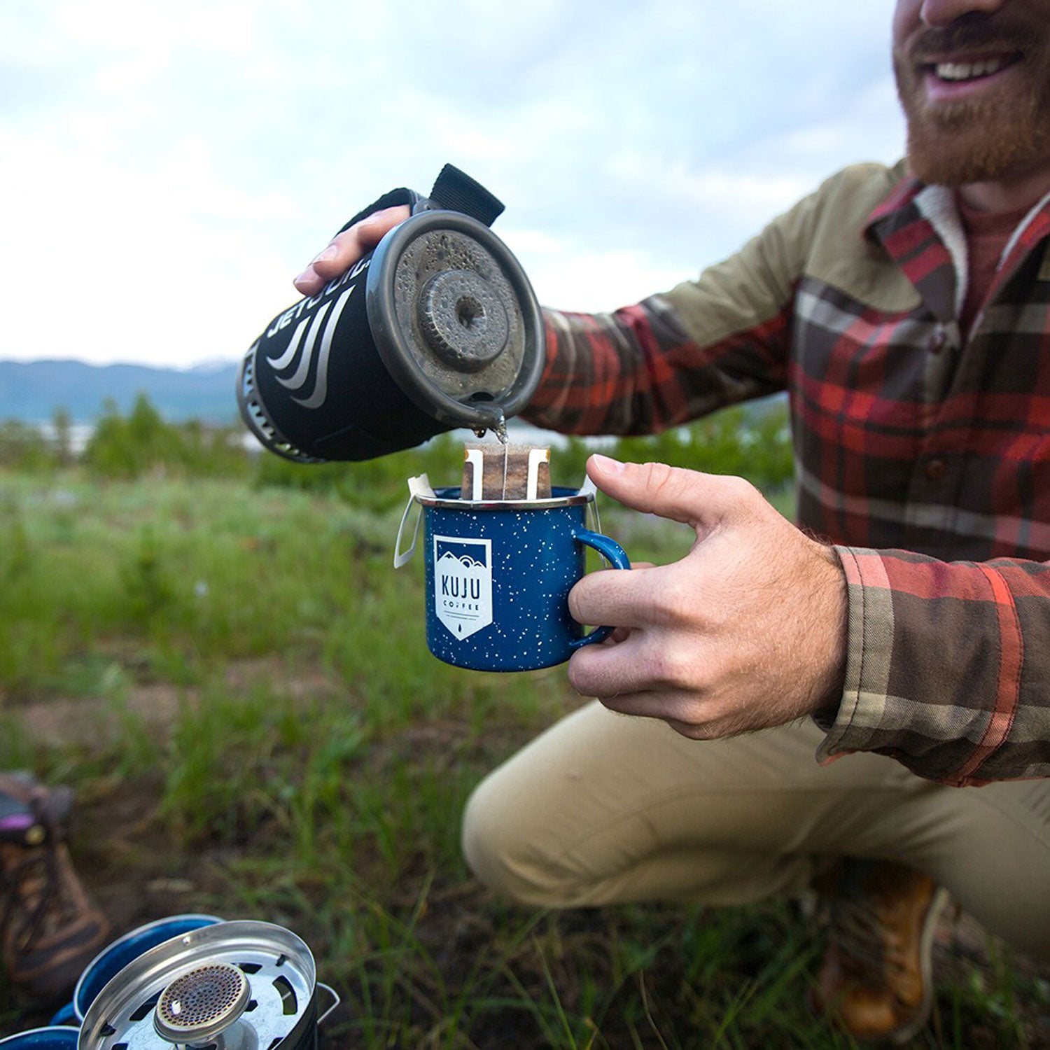 There’s no reason to spend a single morning in the woods without a cup of joe.