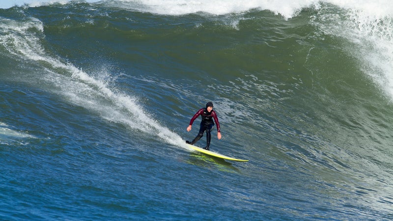 Sarah Gerhardt at Mavericks