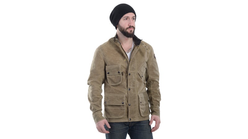 Vanson waxed cotton on sale jacket