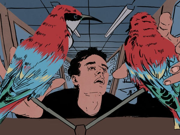 Edwin Rist stole hundreds of bird skins from the British Museum of Natural History in 2009.