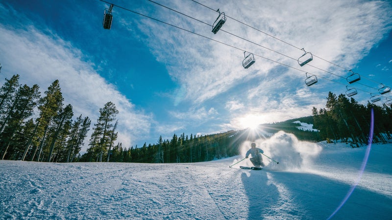 Red Lodge Mountain, one of 15 ski resorts in Montana, offers 65 trails.