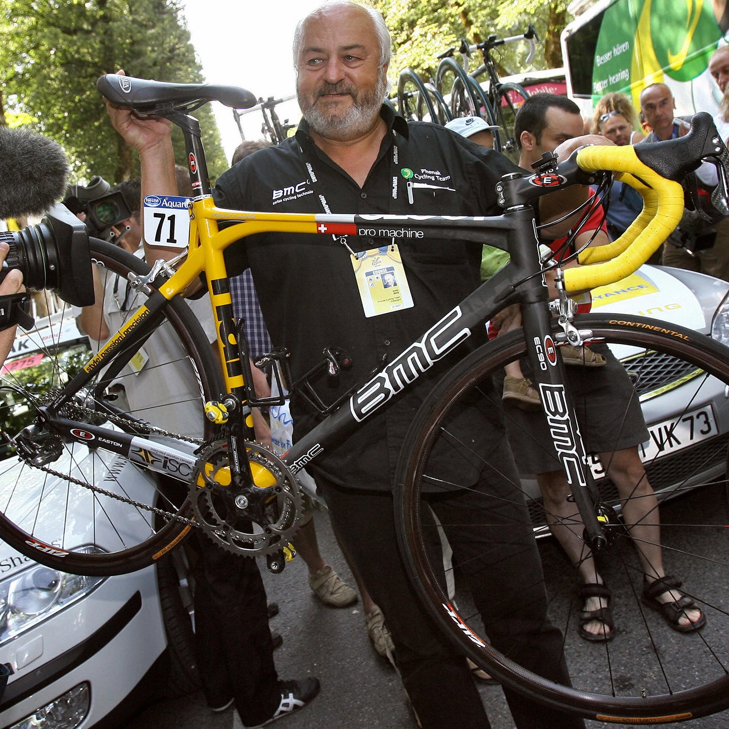 Rihs was a giant in the world of professional road cycling and an irrepressible enthusiast for the sport.