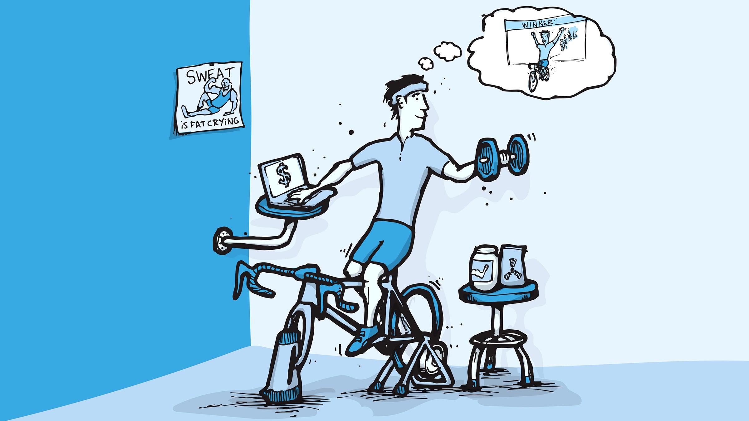 The sensation of riding the same distances you used to with less effort is an intoxicating one.