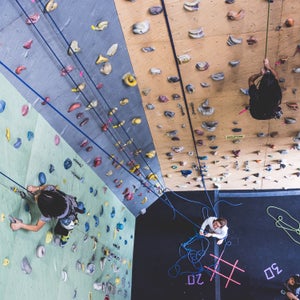 Consider the rock gym a personal trainer for perseverance.