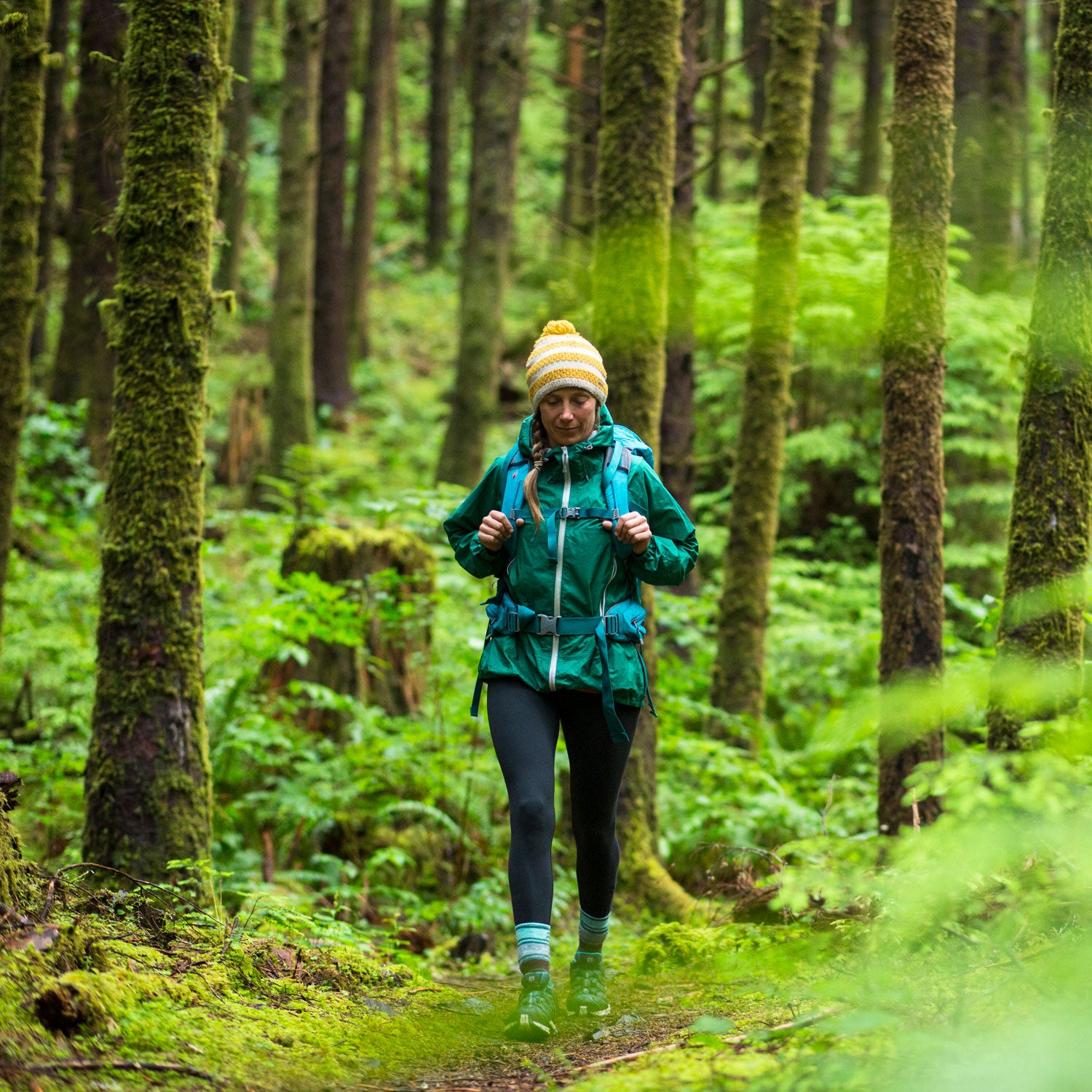 You’ll need a layer to help combat chilly winds and sudden showers.