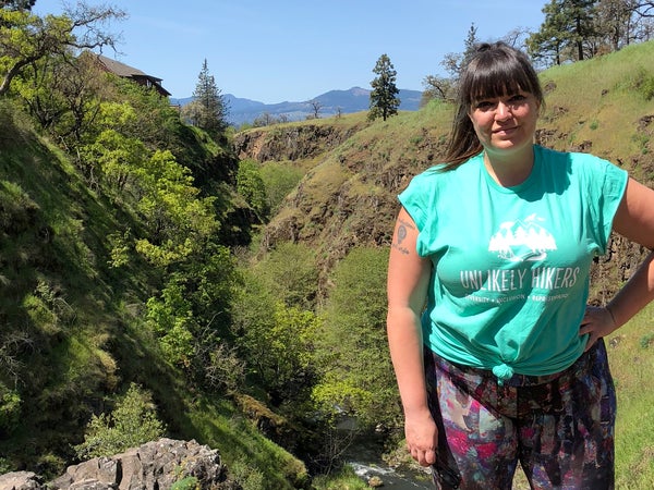 Jenny Bruso is the founder of Unlikely Hikers.
